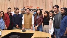 Team Forensic, Vikrant- Radhika along with the producers Deepak Mukut, Mansi Bagla met the Uttarakhand CM!