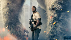 Review: 'Rampage' Run-of-the-mill monster mayhem drama