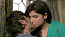 Kiss with Parineeti to create problem in Sushant-Ankita's love life?