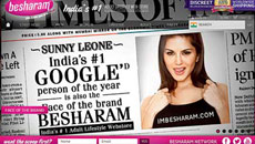 'Besharam' Ranbir leads to 'Besharam' Sunny Leone's adult website