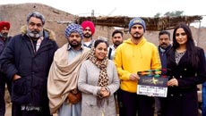 First song of Gippy Grewal's SuperStar Films goes on floor; here's the pictures of the set!