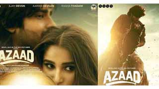 Ajay Devgn and Abhishek Kapoor Unveil the First Look Poster of 'Azaad' with New Talents Aaman Devgan and Rasha Thadani!