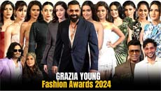 Fashion icons Karan Johar, Bobby Deol, Shraddha Kapoor, Karisma Kapoor, and Ananya Panday amongst others shine at the AJIO Grazia Young Fashion Awards 2024!