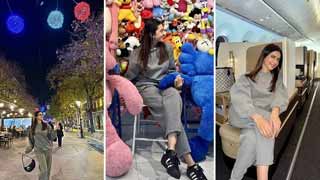 Kashika Kapoor's Fun-Filled Barcelona Vacation: Early Christmas Vibes and All Things Cheerful!