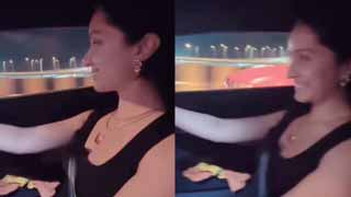 Shraddha Kapoor Takes Her Lamborghini for a Spin on Mumbai’s Scenic Coastal Road! Watch the Video!