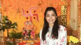 Rashmika Mandanna?s Temple Visit - A Heartfelt Wish for Students and Job Seekers!