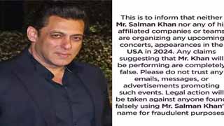 Salman Khan's Team Warns Fans About Fake US Concert Scam!