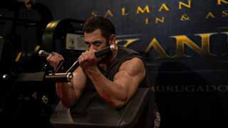 Salman Khan Shares Jaw - Dropping Workout Pic for His Next Film 'Sikandar'!