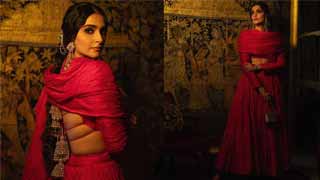 Sonam Kapoor Radiates in Red, Blends Tradition and Style in New Look!