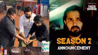 Bhuvan Bam and Shriya Pilgaonkar wrap up the shoot for fan favourite, ‘Taaza Khabar 2’!