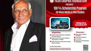 Yash Chopra Foundation announces YCF Scholarship Program on its founder, Yash Chopra's 92nd birth anniversary today! 