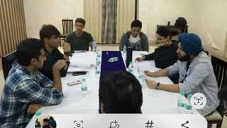 Makers of Fighter drop a glimpse into their first script-reading session!