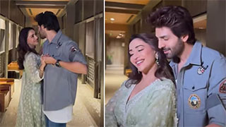 Kartik Aaryan Channels His Inner Prem with Madhuri Dixit in a Romantic Dance on ?Pehla Pehla Pyar?