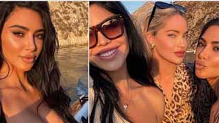 Kim Kardashian Enjoys Sunny Holiday in Greece!