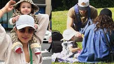Priyanka Chopra Jonas Bonds with Daughter Malti on 'Heads of State' Set: A Glimpse of Motherhood Amidst Work!