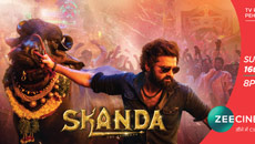 Experience MEGA ACTION BLAST with the World Television Premiere of Skanda!