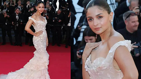 Alia Bhatt Shines in Pastel Couture at Cannes 2025 and Drops Teaser for Spy Thriller 'Alpha'!
