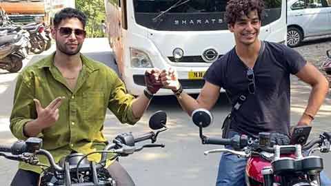 Spotted Riding a Bike, Ishaan Khatter Turns Heads and gets Offers from 3 Big Brands!