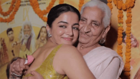 From Chandigarh with Love: Wamiqa Gabbi Celebrates Bhool Chuk Maaf with the People Who Matter Most!
