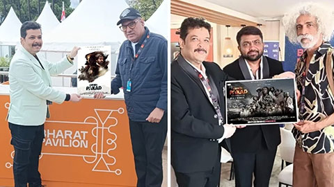Boman Irani And Makarand Deshpande Unveil Poster Of Prasenjit Chakraborty's  'Chindi Pakad' At The 78th Cannes Film Festival!