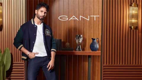 'गैंट' ने शाहिद कपूर को भारत में अपना ब्रांड एंबेसडर नियुक्त किया!