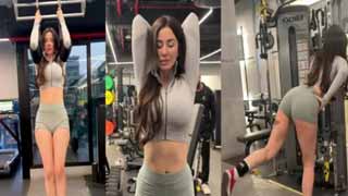 Burning Off the 'Sins of 2024' - Giorgia Andriani Sets Fitness Goals with Her Latest Gym Workout Video!