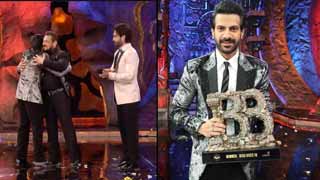 Karan Veer Mehra Lifts the 'Bigg Boss 18' Trophy!