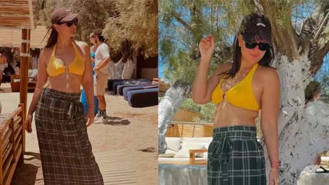 Kareena Kapoor's Greek Getaway Goes Viral: 'Lungi Dance' on Vacation Wins the Internet!
