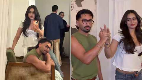 Nysa Devgn and Orry Recreate 'Son of Sardaar 2' Viral Finger Dance, Internet Erupts in Laughter!
