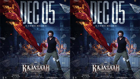 Prabhas's First Horror Thriller 'The Raja Saab' Set to Terrify Theatres from This Date!