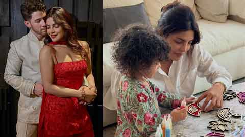 Priyanka Chopra and Nick Jonas Celebrate Diwali in NYC with Daughter Malti: Diyas, Lakshmi Puja, and Family Moments!