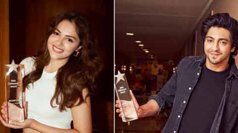 Saiyaara Co-Stars Ahaan Panday and Aneet Padda Receive IMDb STARmeter Awards!