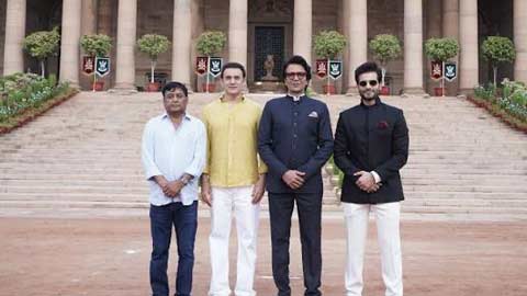 Special Ops 2 Cast Visits Rashtrapati Bhavan - A Landmark That Defines Power, Process, and Protocol!