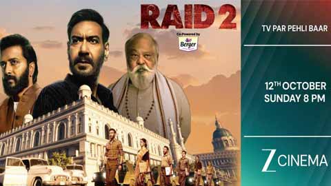 Catch the World Television Premiere of Raid 2, starring Ajay Devgn And Riteish Deshmukh!