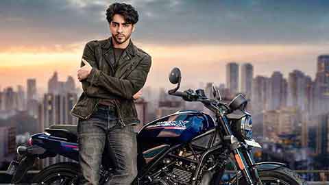 Ahaan Panday joins Harley-Davidson India as its Brand Ambassador!