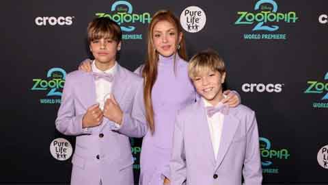 Shakira arrives at Zootopia 2 premiere with her kids, reveals their role in the film!