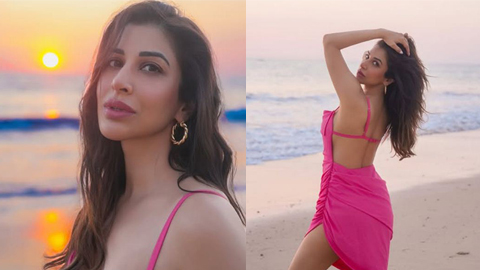 पिंक कलर सेक्सी आउटफिट में सोफी चौधरी के कामुक लुक ने फैन्स को किया उत्तेजित!