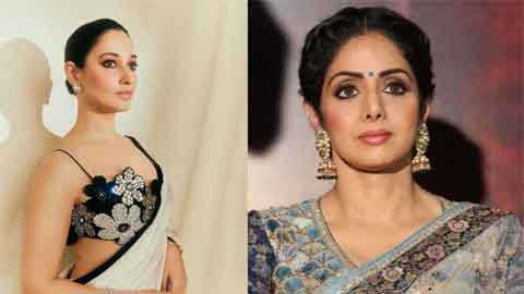 Tamannaah Bhatia Expresses Her Dream to Portray Iconic Legend Sridevi in a Biopic!