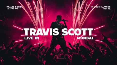 Travis Scott Ignites Mumbai: A High-Voltage CIRCUS MAXIMUS Concert That Shook Mahalaxmi Racecourse!