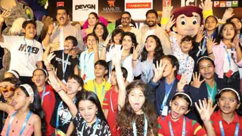Ajay Devgn, Riteish Deshmukh, Ravi Kishan and Anjali Anand Surprise Kids with a Day Full of Games and Laughter Ahead of the Release of Dhamaal 4!