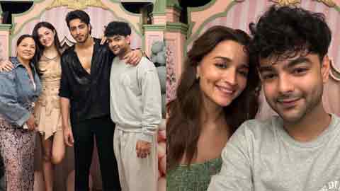 Aneet Padda Celebrates 24th Birthday with Ahaan Panday, Deanne Panday, and Surprise Guest Alia Bhatt!
