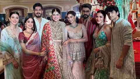 The Celebration of Legacy: Kapoor Khandaan Unites as Anshula Kapoor and Rohan Thakkar Begin Intimate Pre-Wedding Festivities with a Spiritual Mata Ki Chowki!