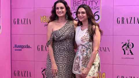 Grazia Indie Beauty Superstars 2026: Aditi Rao Hydari and Dia Mirza honoured as Beauty Muse and Timeless Beauty And Sustainability Advocate at the celebration of Indian beauty!