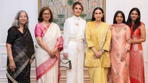 Isha Ambani Hosts Queen Rania as Masaba Gupta, Karisma Kapoor and Navya Nanda Join the Dialogue!