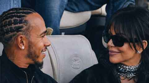 "Pole Position" for Love! Kim Kardashian And Lewis Hamilton Go Official at Super Bowl LX!