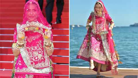 Actress Ruchi Gujjar Turns Cannes Red Carpet Into A Global Statement Against Forced Ghughat Practices!