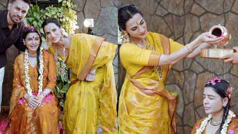 Samantha Ruth Prabhu Shares Serene Visuals from Intimate Seemantham Ceremony with Husband Raj Nidimoru!