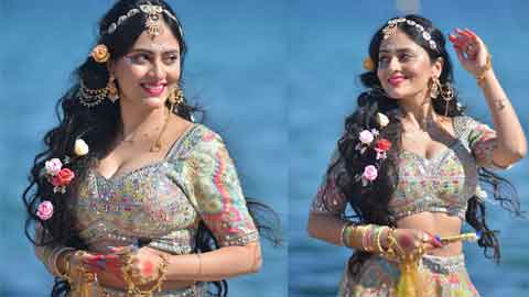Actress Sanya Thakur Turns Radha Rani at Cannes Red Carpet 2026, Represents Sanatan Culture Globally!