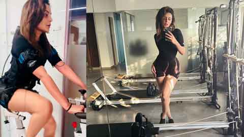 Seerat Kapoor Moves with Intent in a High-Performance EMS Training Session!