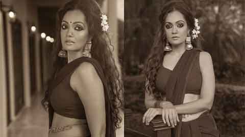 Sheena Chohan as the Classic Indian Beauty in a Timeless Vintage Era!